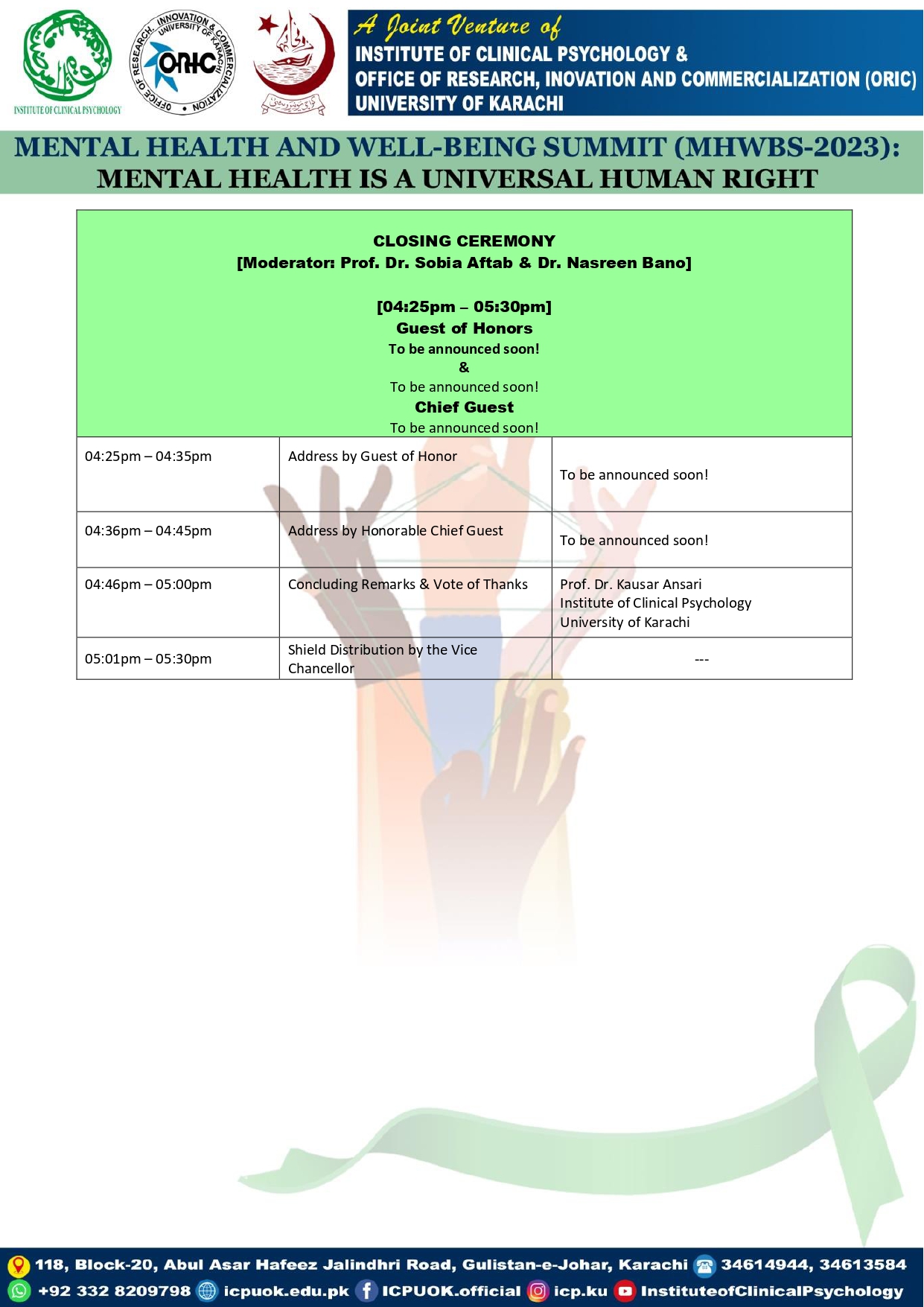 MHWBS-2023 program, page 4