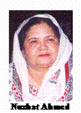 Text Box: Prof. Nuzhat Ahmed, Director